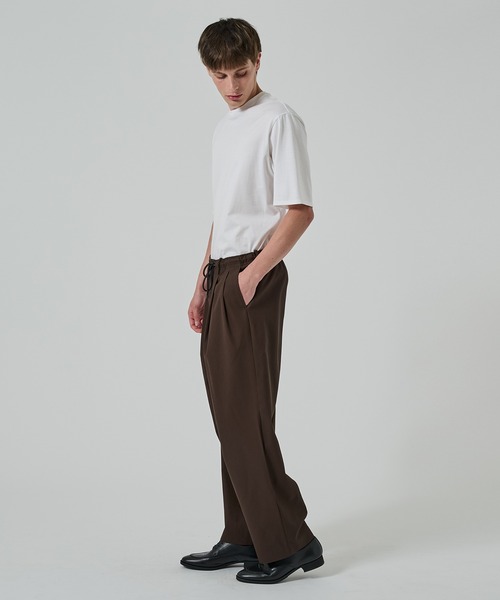 MARKAWARE ブラウン スラックス　3 markaware スラックス 「MARKAWARE/マーカウェア」DOUBLE