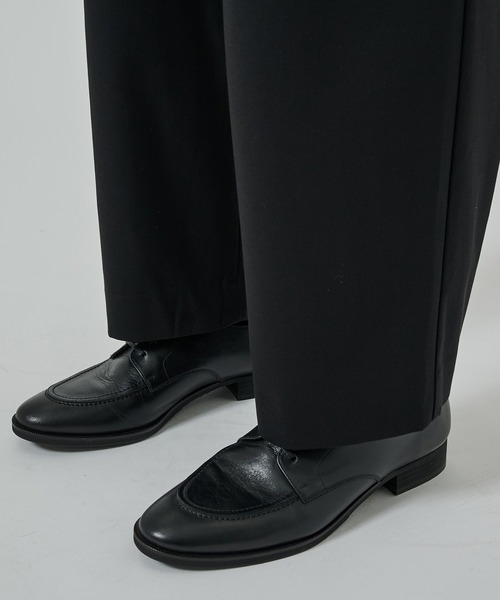 【未使用】MARKAWARE マーカウェア ウール スラックス チェック 2 MARKAWARE(マーカウェア) / スラックスパンツ/3/ウール/BLK