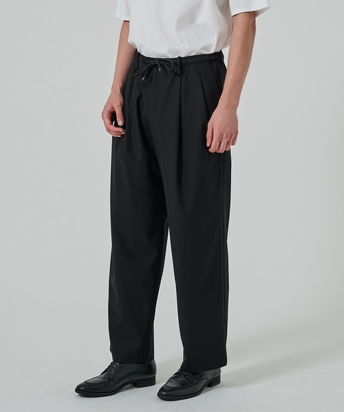 【MARKAWARE】 コットンテーパードパンツ MARKAWARE】 コットンテーパードパンツ