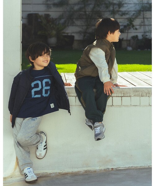 BEAMS mini(ビームスミニ)の「ナンバー ロゴ ロングスリーブ Tシャツ 2025FW(90~130cm)(Tシャツ/カットソー・キッズ・グリーン系その他5/ベージュ/ネイビー・90/100/110/120/140/130)」の9枚目の写真