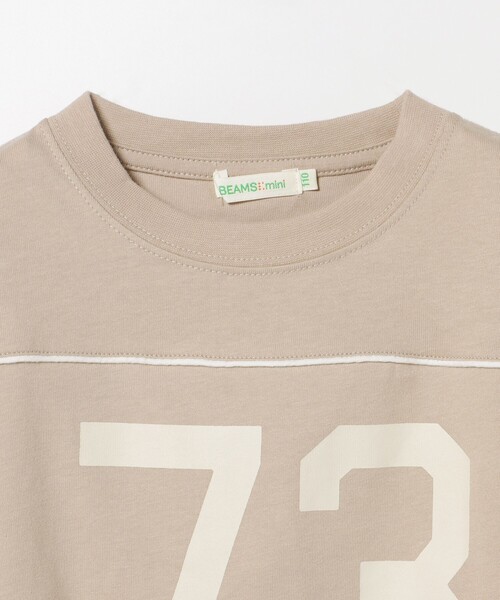 BEAMS mini(ビームスミニ)の「ナンバー ロゴ ロングスリーブ Tシャツ 2025FW(90~130cm)(Tシャツ/カットソー・キッズ・グリーン系その他5/ベージュ/ネイビー・90/100/110/120/140/130)」の15枚目の写真