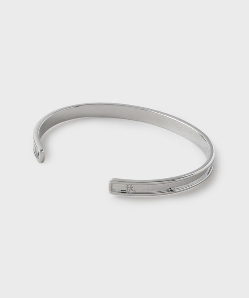 tk.TAKEO KIKUCHI（ティーケータケオキクチ）の「アソートバングル（ブレスレット・メンズ・シルバー系1/シルバー・00）」の4枚目の写真