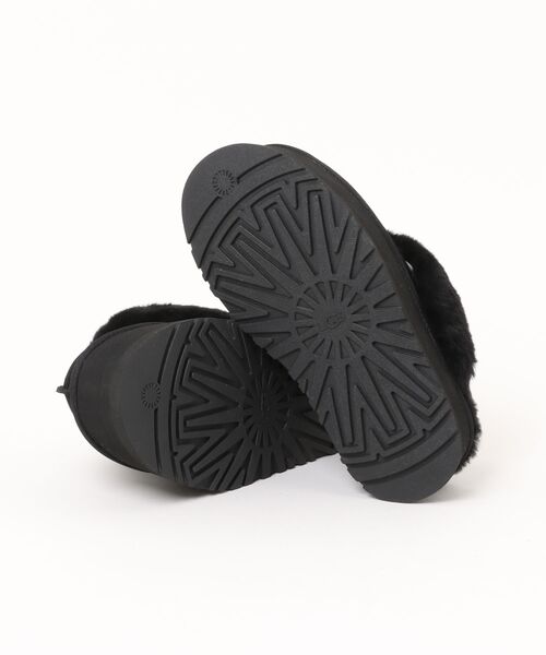 【美品】UGG FUNKETTE BOOT BLACK 〈定価19,800円〉 UGG ファンケット 厚底 スリッポン BLACK CHE BCDR 1113474