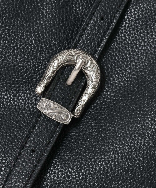 RAGEBLUE（レイジブルー）の「ウエスタンバックル/ラウンドミニショルダーバッグ（ショルダーバッグ・メンズ・ブラック/ブラウン/ブラック系その他/その他19・FREE）」の12枚目の写真