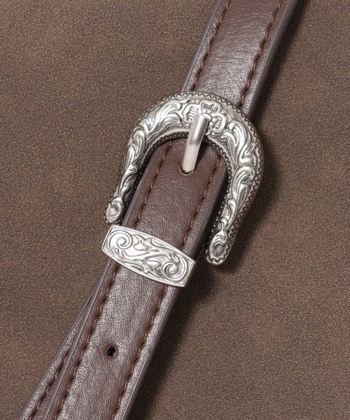 RAGEBLUE（レイジブルー）の「ウエスタンバックル/ラウンドミニショルダーバッグ（ショルダーバッグ・メンズ・ブラック/ブラウン/ブラック系その他/その他19・FREE）」の13枚目の写真