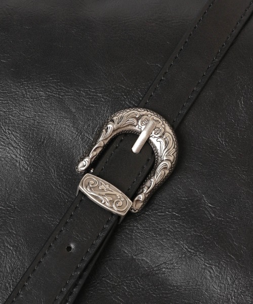 RAGEBLUE（レイジブルー）の「ウエスタンバックル/ラウンドミニショルダーバッグ（ショルダーバッグ・メンズ・ブラック/ブラウン/ブラック系その他/その他19・FREE）」の17枚目の写真