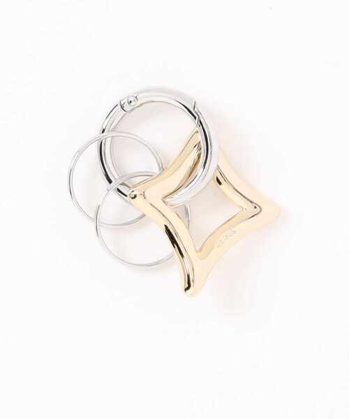 tone（トーン）の「【ECRu.】スターライト カラビナ キーリング（キーケース/キーアクセサリー・レディース・その他/シルバー/ゴールド・FREE）」の3枚目の写真