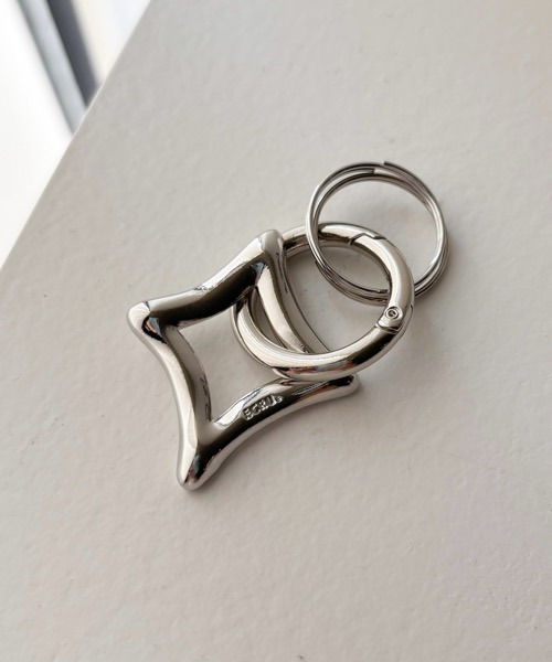 tone（トーン）の「【ECRu.】スターライト カラビナ キーリング（キーケース/キーアクセサリー・レディース・その他/シルバー/ゴールド・FREE）」の5枚目の写真