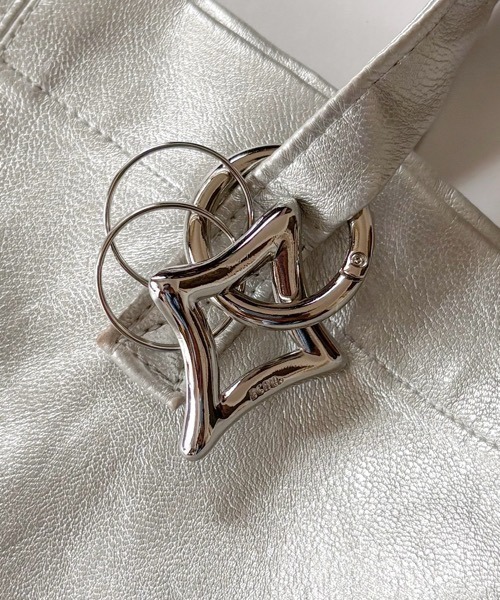 tone（トーン）の「【ECRu.】スターライト カラビナ キーリング（キーケース/キーアクセサリー・レディース・その他/シルバー/ゴールド・FREE）」の6枚目の写真