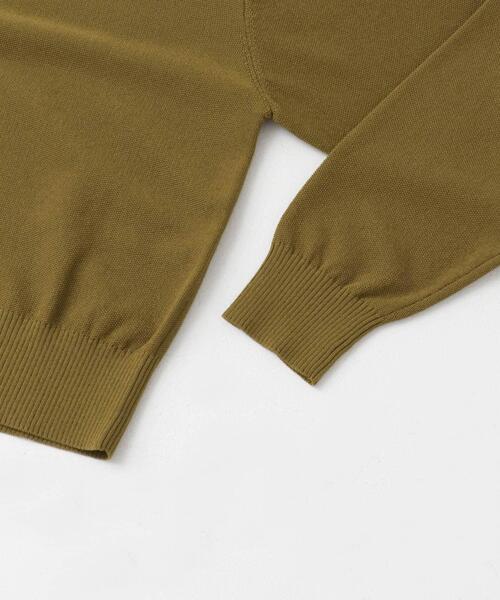 FORK&SPOON(フォークアンドスプーン)の「FORK&SPOON ニットポロカーディガン(カーディガン/ボレロ・レディース・マスタード/ネイビー・1)」の10枚目の写真