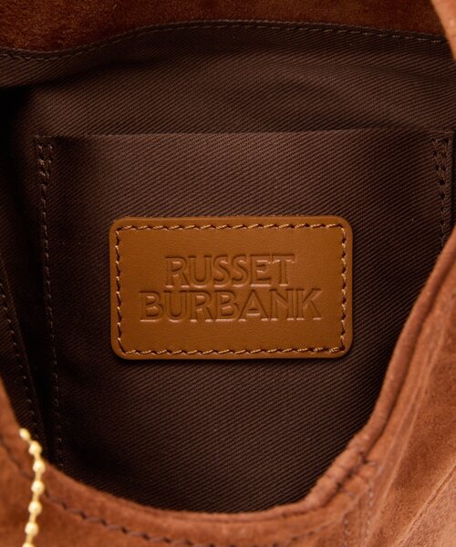 russet(ラシット)の「【再値下げ】スエード巾着ハンドバッグ(トートバッグ・レディース・イエロー/ベージュ/ブラウン/グレー・FREE)」の13枚目の写真
