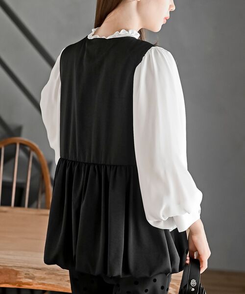 CFT.バルーンベスト　ブラック ベスト Fサイズ CFT.バルーンベスト ブラック ベスト Fサイズ CFT.バルーンベスト