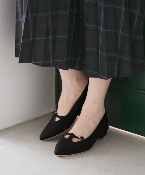 セール】Tストラップフラットパンプス（パンプス）｜ROPE' PICNIC