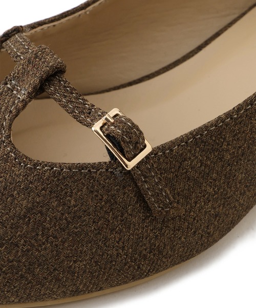 ROPE' PICNIC(ロペピクニック)の「Tストラップフラットパンプス(パンプス・メンズ・ブラック/ダークブラウン・L/M/S)」の15枚目の写真