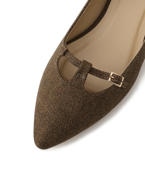 ROPE' PICNIC(ロペピクニック)の「Tストラップフラットパンプス(パンプス・メンズ・ブラック/ダークブラウン・L/M/S)」の16枚目の写真