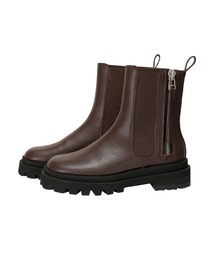 Zucca ズッカ モカシン ショートブーツ MUKAVA ムカバ ムカヴァ aranciato別注 ローパーペコス ベルト