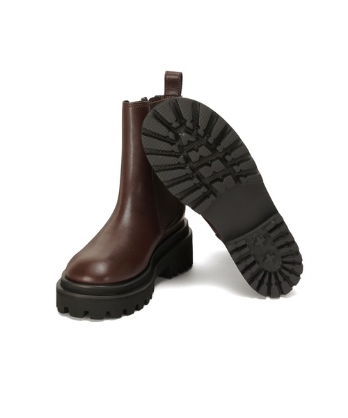 ZUCCa(ズッカ)の「サイドゴアジッパーブーツ / シューズ(ブーツ・レディース・ブラック/ブラウン・S size/L size/M size)」の8枚目の写真