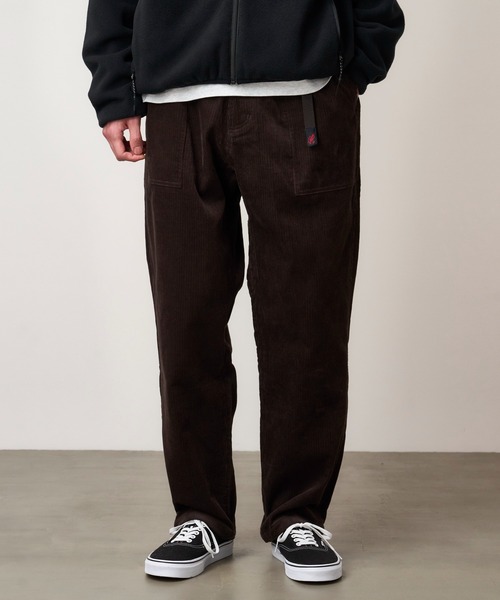 Gramicci(グラミチ)の「CORDUROY LOOSE TAPERED RIDGE PANT|コーデュロイルーズテーパードリッジパンツ(その他パンツ・メンズ・ダークブラウン系/キャメル/オリーブ/アイボリー・XXL/XL/L/M/S/XS)」の2枚目の写真