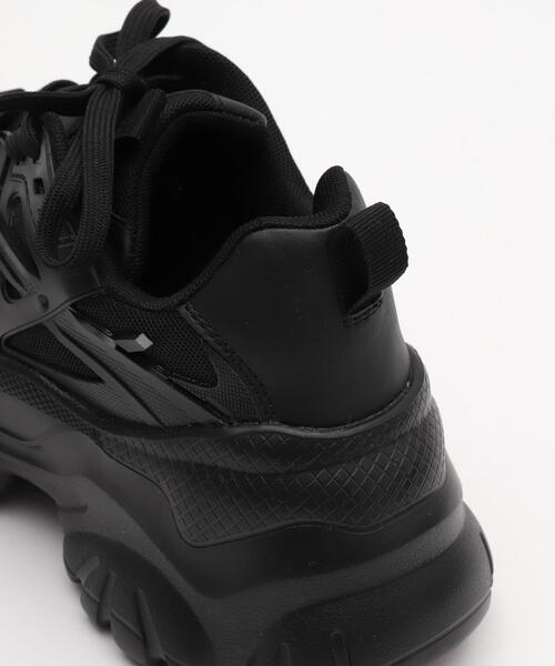 WEGO(ウィゴー)の「WEGO/ラバーコンビ厚底スニーカー(スニーカー・レディース・ホワイト/ブラック/シルバー・LARGE/MEDIUM/SMALL)」の21枚目の写真