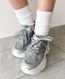 WEGO | WEGO/ラバーコンビ厚底スニーカー(スニーカー)