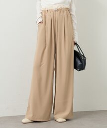 mystic | 【秋まで着られる/EC限定カラー/アイボリー】フリルイージーパンツ(その他パンツ)