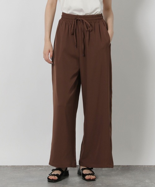 LAKOLE（ラコレ）の「ダブルクロスイージーパンツ / 577710（その他パンツ・レディース・モカ/マスタード/ブラウン/ブラック/チャコールグレー・MEDIUM/LARGE）」の13枚目の写真