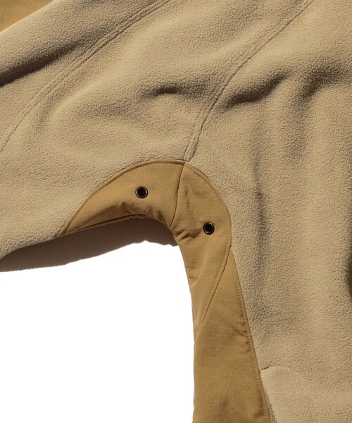 BEAMS PLUS（ビームスプラス）の「ミリタリー アスレチック ハーフジップ フリース（スウェット・メンズ・オリーブ/カーキ・S/XL/L/M）」の6枚目の写真