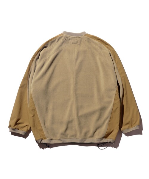 BEAMS PLUS（ビームスプラス）の「ミリタリー アスレチック ハーフジップ フリース（スウェット・メンズ・オリーブ/カーキ・S/XL/L/M）」の7枚目の写真