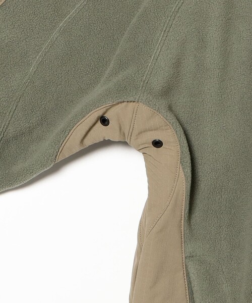 BEAMS PLUS（ビームスプラス）の「ミリタリー アスレチック ハーフジップ フリース（スウェット・メンズ・オリーブ/カーキ・S/XL/L/M）」の16枚目の写真