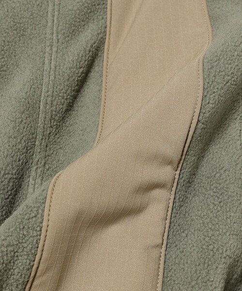 BEAMS PLUS（ビームスプラス）の「ミリタリー アスレチック ハーフジップ フリース（スウェット・メンズ・オリーブ/カーキ・S/XL/L/M）」の18枚目の写真