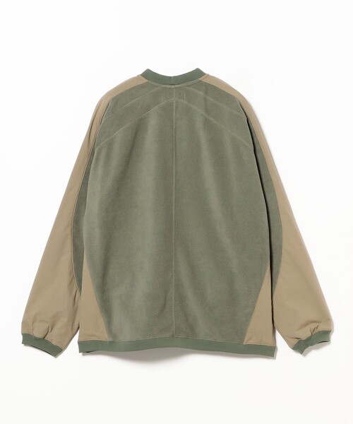 BEAMS PLUS（ビームスプラス）の「ミリタリー アスレチック ハーフジップ フリース（スウェット・メンズ・オリーブ/カーキ・S/XL/L/M）」の19枚目の写真