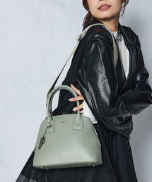 Ungrid | 【Ungrid/アングリッド】牛革　ミニボストンバッグ(ハンドバッグ)