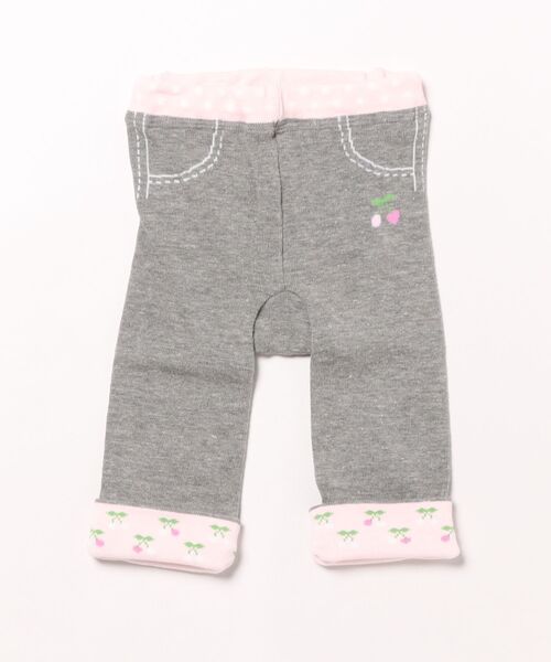 KP（ケーピー）の「mimiちゃんスパッツ 【日本製】（レギンス/スパッツ・キッズ・ネイビー/グレー・80ｃｍ/90cm）」の4枚目の写真