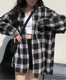 WEGO/[羽織り]アソート柄長袖チェックシャツ