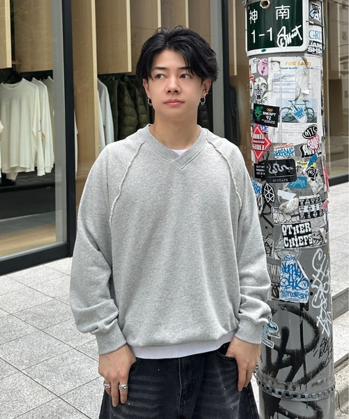 pigment draw cord sweat - ピグメントドローコードスウェット