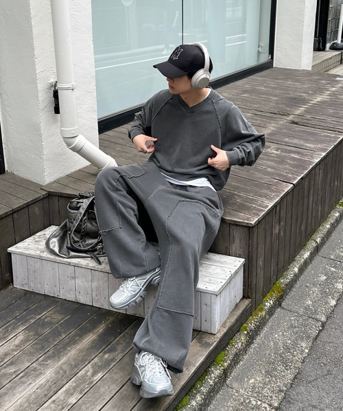 新品未開封　PEDRO ペドロ　洗心 心のお洗濯スウェット グレー　Lサイズ quaranciel トレーナー スウェット quaranciel:「洗濯機可能」ポンチ