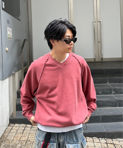 Pigment Draw Cord Sweat - ピグメントドローコードスウェット