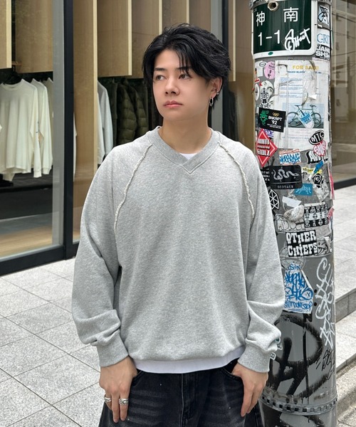 pigment draw cord sweat - ピグメントドローコードスウェット