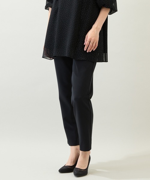 Rose Tiara（ローズティアラ）の「【人気シルエット】【手洗いOK】ガルーダドビーパンツ（その他パンツ・レディース・ブラウン/ブラック・38/42/46）」の9枚目の写真