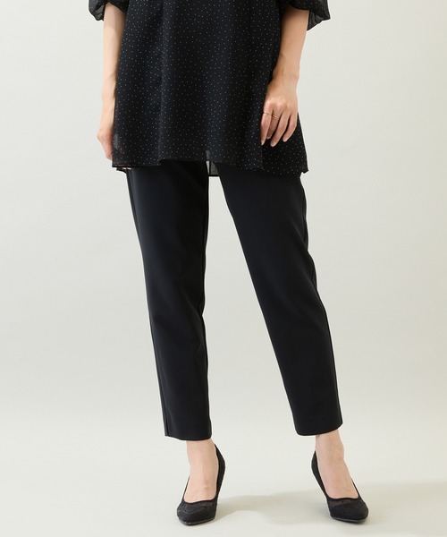 Rose Tiara（ローズティアラ）の「【人気シルエット】【手洗いOK】ガルーダドビーパンツ（その他パンツ・レディース・ブラウン/ブラック・38/42/46）」の6枚目の写真