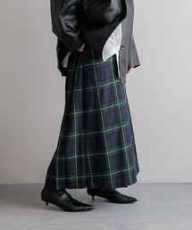 LOWRYS FARM | チェックキルトプリーツスカート　579644(スカート)