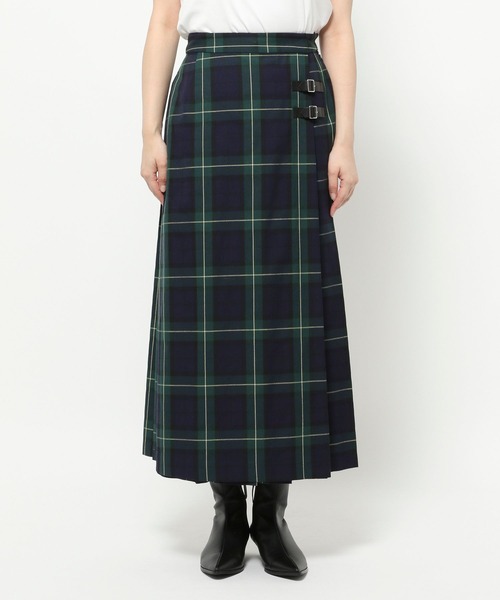 LOWRYS FARM（ローリーズファーム）の「チェックキルトプリーツスカート　579644（スカート・レディース・グリーン/パープル/イエロー・FREE）」の21枚目の写真