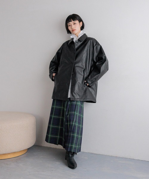 LOWRYS FARM（ローリーズファーム）の「チェックキルトプリーツスカート　579644（スカート・レディース・グリーン/パープル/イエロー・FREE）」の13枚目の写真