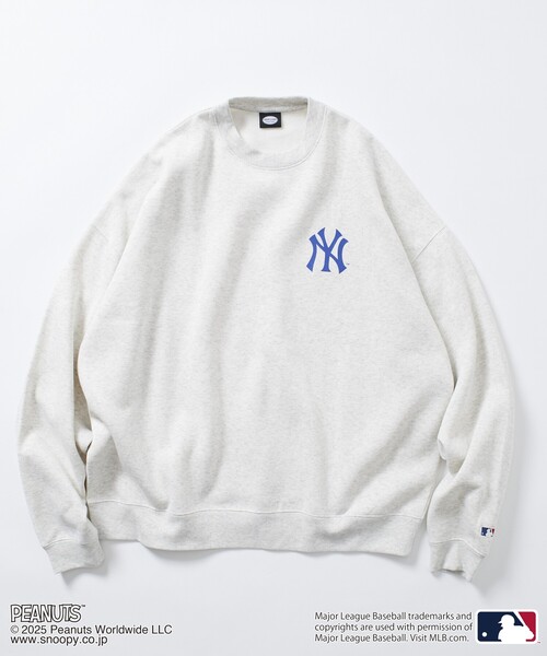 セール】限定展開 MLB×PEANUTS 別注 ビッグシルエット バックプリント