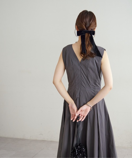 セール】【オケージョン】タック使いワンピース（ドレス）｜DISCOAT