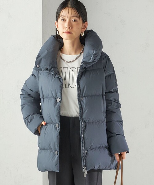 Pyrenex(ピレネックス)の「【SHIPS別注】PYRENEX:ELAURA 2(ダウンジャケット/コート・レディース・ブラック/ダークグレー・36/38)」の17枚目の写真