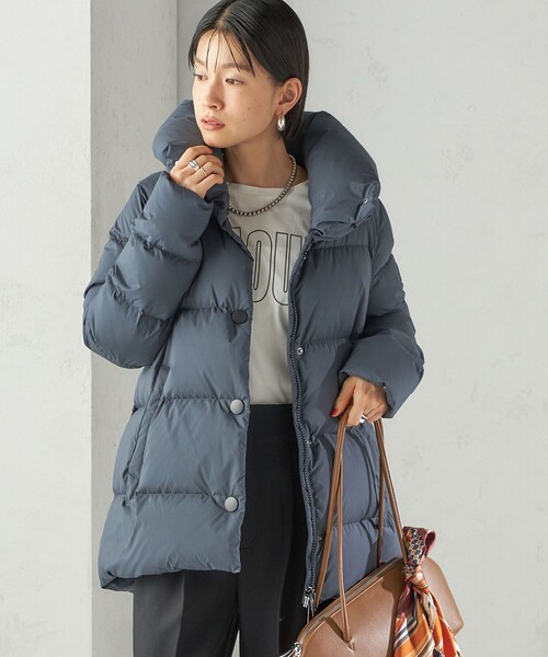 Pyrenex(ピレネックス)の「【SHIPS別注】PYRENEX:ELAURA 2(ダウンジャケット/コート・レディース・ブラック/ダークグレー・36/38)」の18枚目の写真