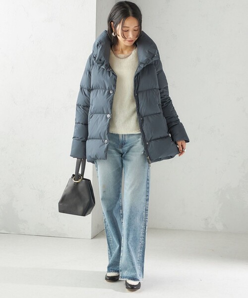 Pyrenex(ピレネックス)の「【SHIPS別注】PYRENEX:ELAURA 2(ダウンジャケット/コート・レディース・ブラック/ダークグレー・36/38)」の20枚目の写真