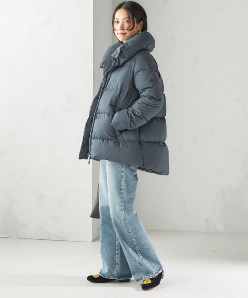 Pyrenex(ピレネックス)の「【SHIPS別注】PYRENEX:ELAURA 2(ダウンジャケット/コート・レディース・ブラック/ダークグレー・36/38)」の21枚目の写真