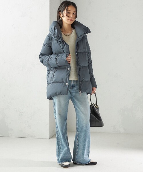 Pyrenex(ピレネックス)の「【SHIPS別注】PYRENEX:ELAURA 2(ダウンジャケット/コート・レディース・ブラック/ダークグレー・36/38)」の22枚目の写真